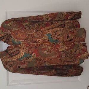 Lauren by Ralph Lauren silk blouse